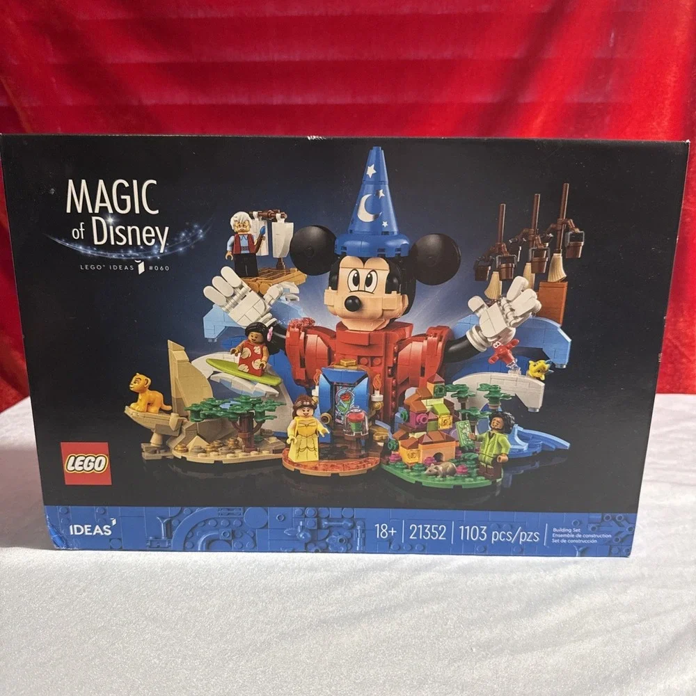 LEGO Ideas Magic of Disney 21352 NEW SET ~ 1103 pcs ~ complete w/Belle minifig!